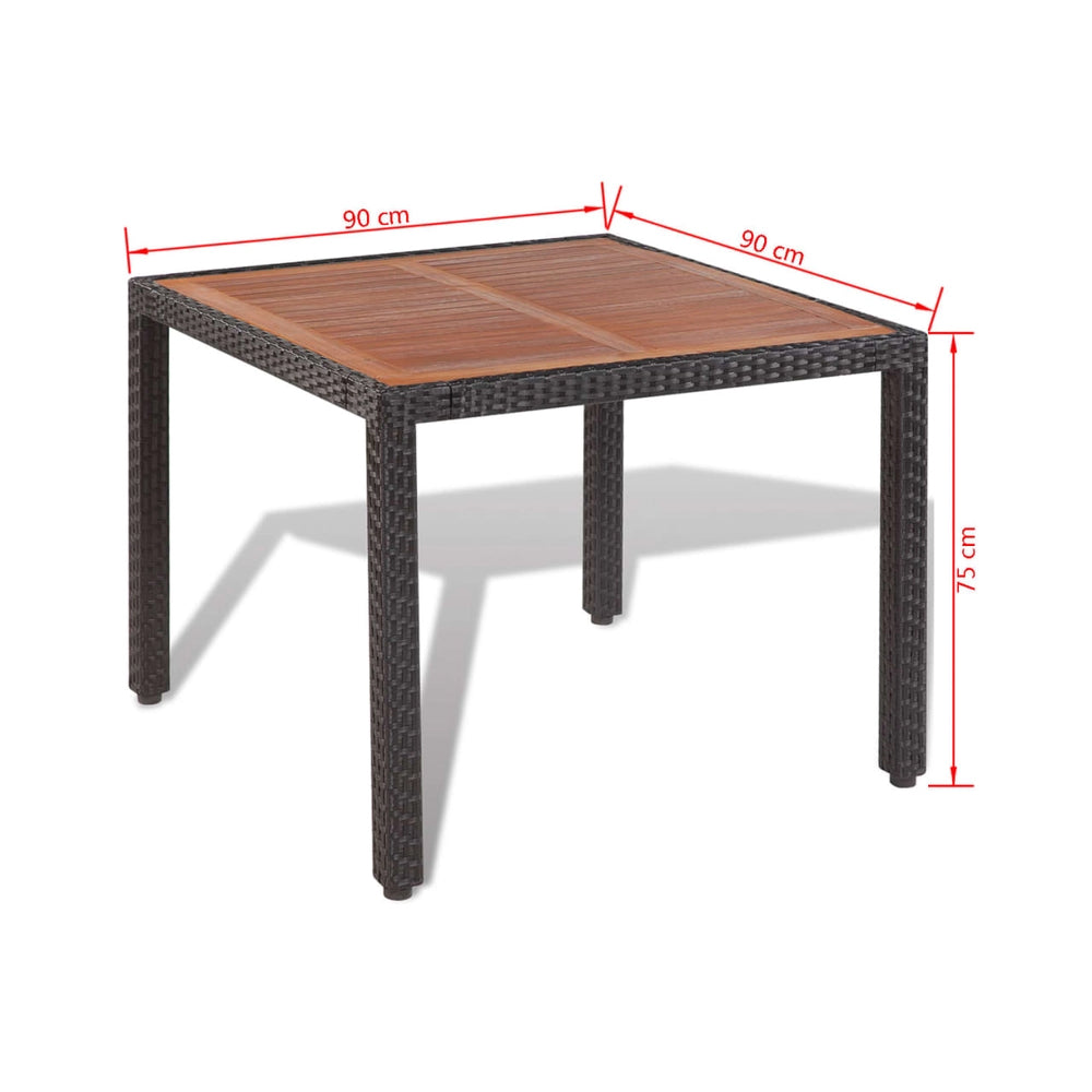 Reverie 5 Piece Outdoor Dining Set w/Cushions