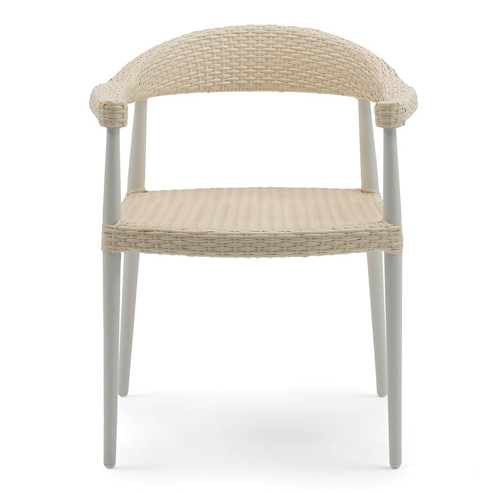 Matera 3 Seater Beige Rattan Coffee Table & Armchair Set