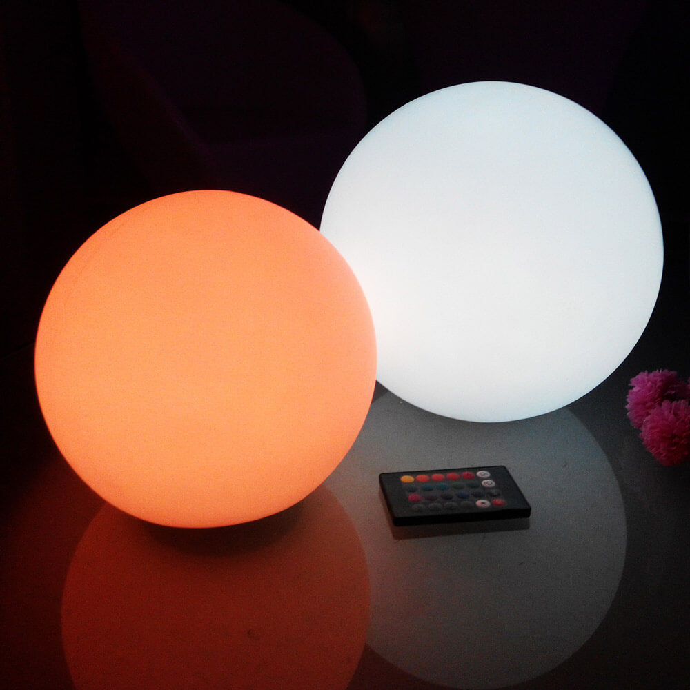 Ephemera Floating outdoor LED Light Balls - 4 Sizes