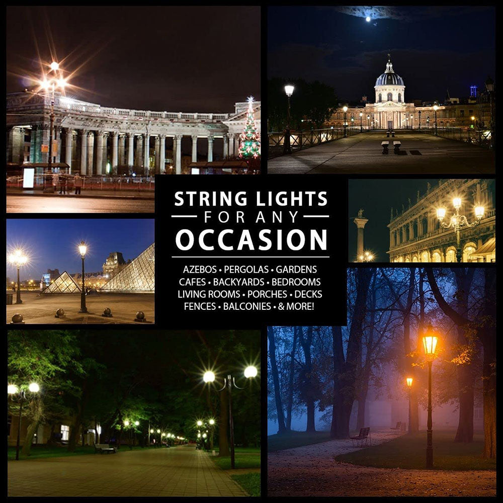 Eloa Solar Garden Lamp Post with Double Lamps