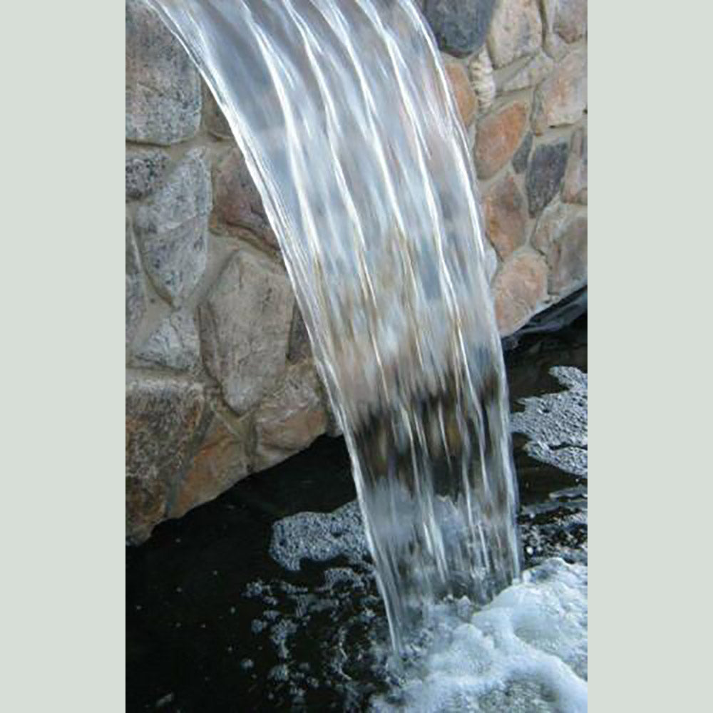 SummerLiving Stainless Steel Pool Waterfall/Spillway - 5 Sizes with or without LED