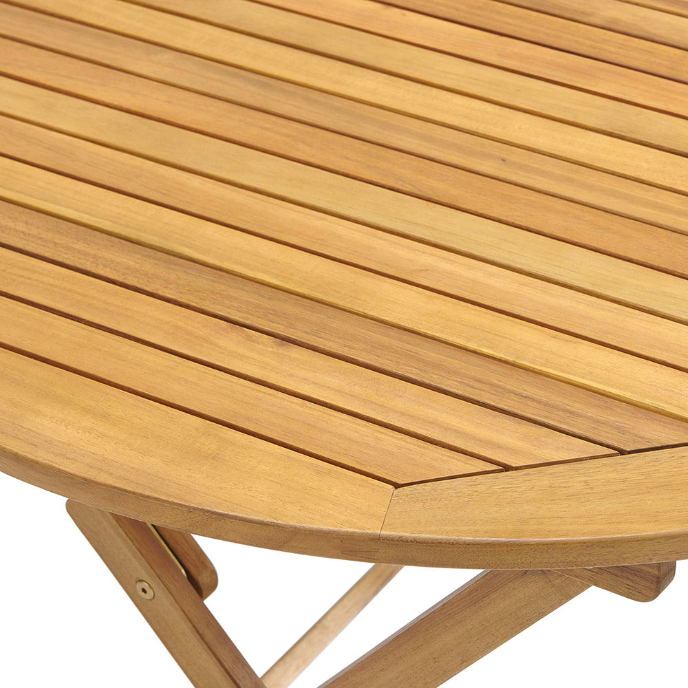 Miamo Acacia Wood Outdoor Bistro Set & Dining Set - for 4