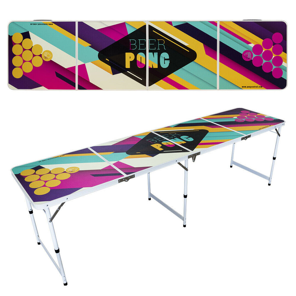 Pro Series Beer Pong Table 8ft Folding