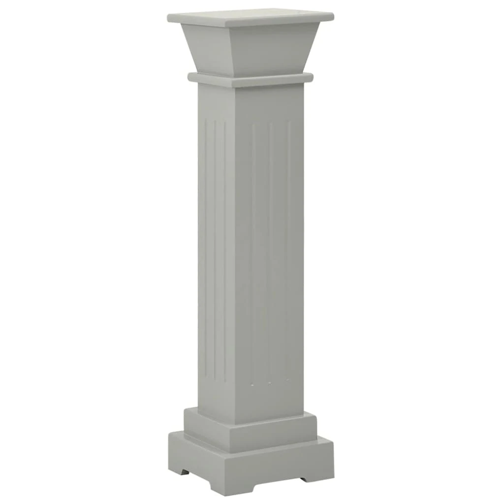 Filippa Classic Square Pillar Plant Stand in Light Wood - 4 Colours. 17x17x66 cm