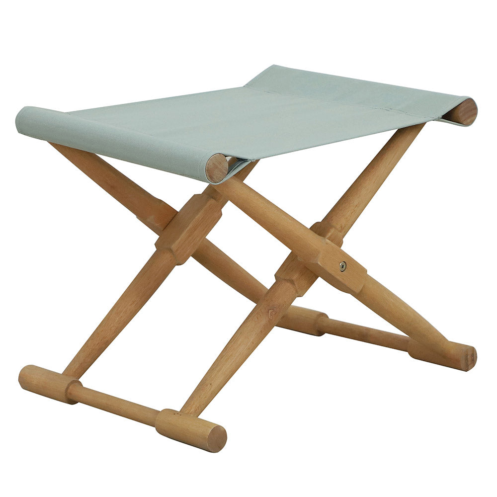 San Domingo Wooden Outdoor Deck Chair & Footstool Set