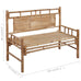 Mariola Bamboo Garden Bench -  5 Colours