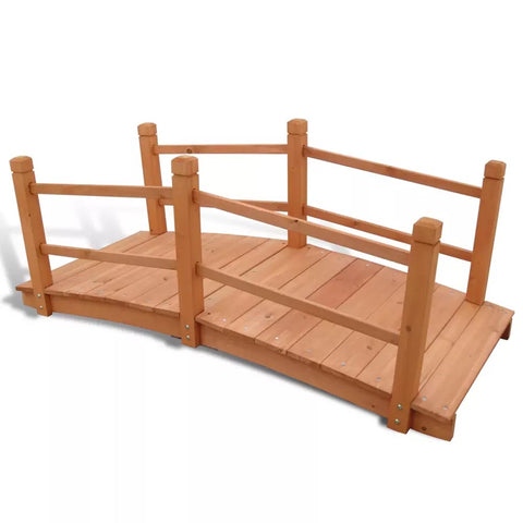 Trani Wooden Garden Bridge - 140cm Length