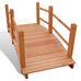 Trani Wooden Garden Bridge - 140cm Length