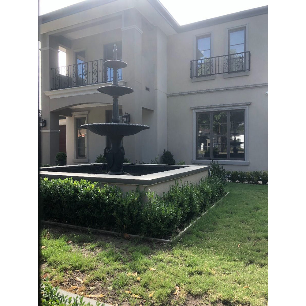 Zacaria 3 Tier Cast Iron Fountain