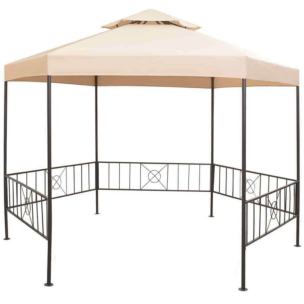 Redondo Garden Gazebo 323x275x265 cm. 3 cols