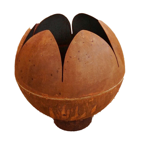 The Flowering Fire Pit - 5mm thick Cast Iron - 80cms Diameter