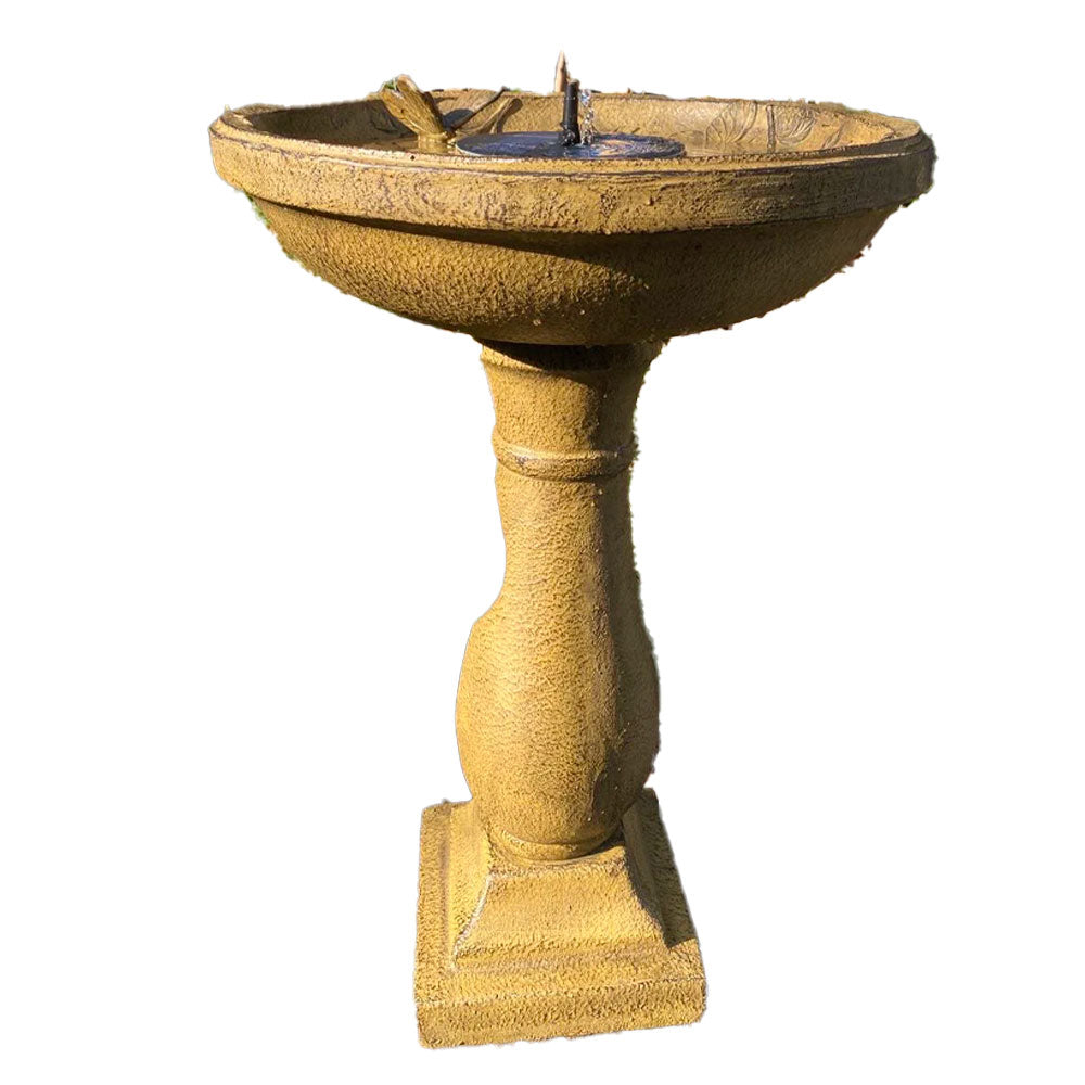 Elisara Solar Butterfly Bird Bath
