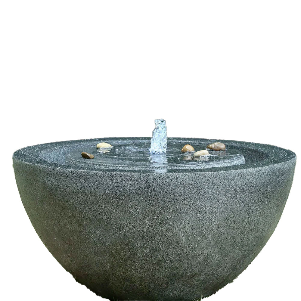 Monterrey Round Solar Fountain