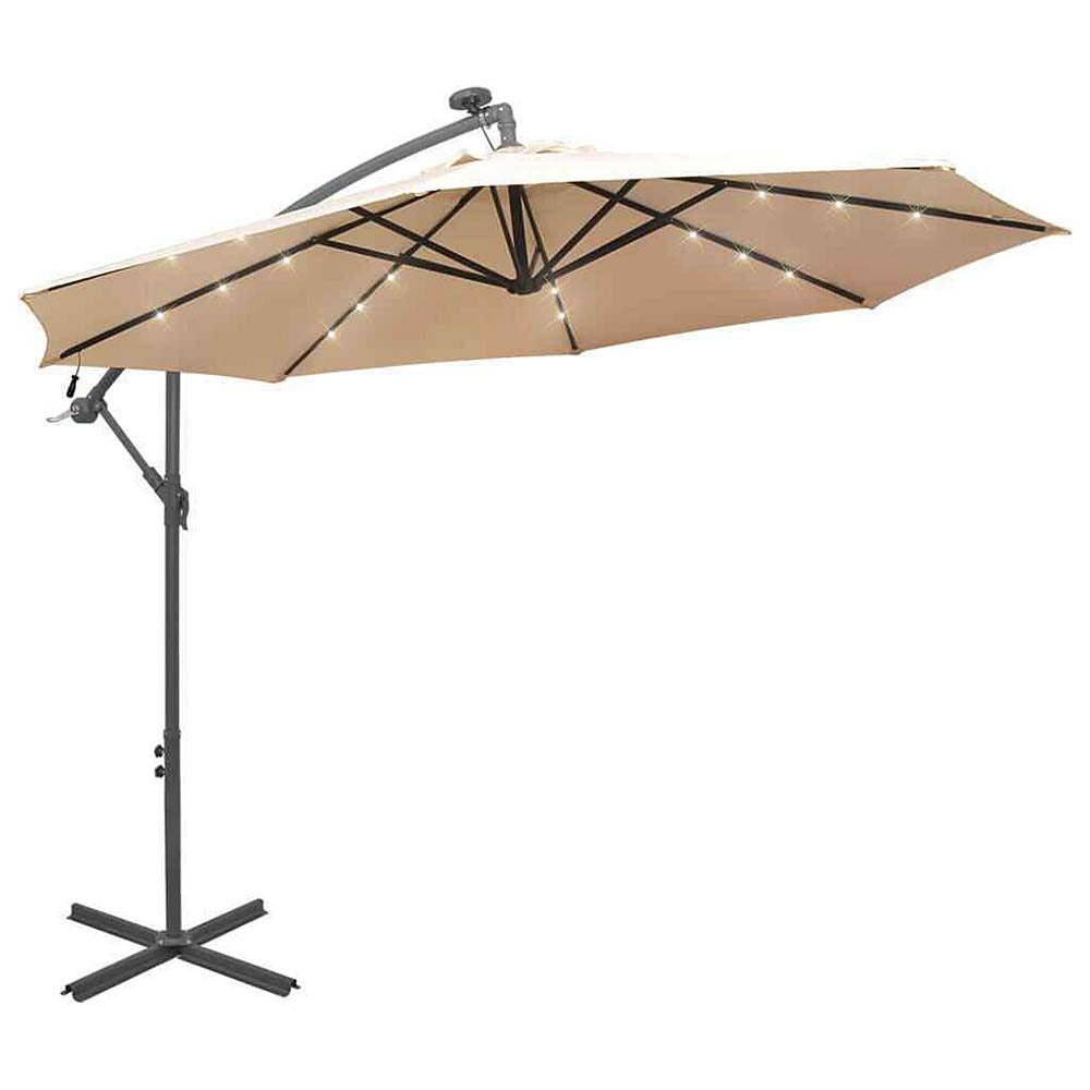 Hanging Umbrella with LED Lighting - various colours