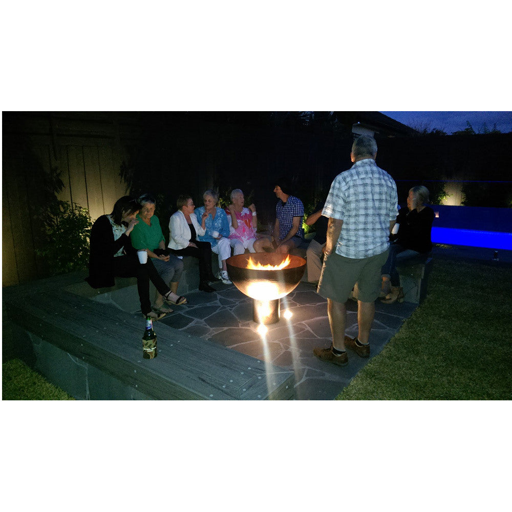 The Artistic Minimalist Benedicta Firepit