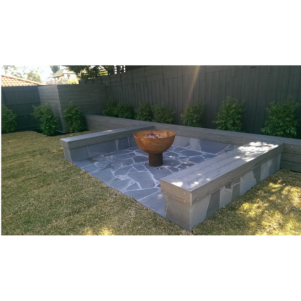 The Artistic Minimalist Benedicta Firepit