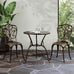 Russo 2 Seater Outdoor Bistro Set  - Bronze or White