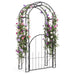 Cherbourg Steel Garden Arbour with Gate