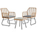 Corte 2 Seater Balcony & Bistro Set