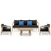 Sinfonia  4 Seater Hardwood Acacia Outdoor Sofa Set
