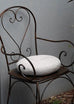 Zouzou French Bistro Garden Chair - Antique Brown