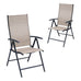 Drax Outdoor Deck Chairs (Set of 2)