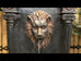 Eze Lion Face Wall Water Feature - Solar w/LED Light