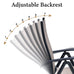 Drax Outdoor Deck Chairs (Set of 2)