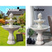 Mirandola 3-Tier Solar Water Fountain - 90cm