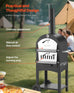 Granta Outdoor 12" Two Layer Pizza & Barbecue Oven