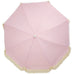 Enna 1.8m Fringed & Striped Beach Umbrella