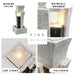 Valletta Modern Pillar with Shower Effect & Lights