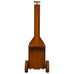 Falaise Classic Corten Steel Wood Burner in Rust