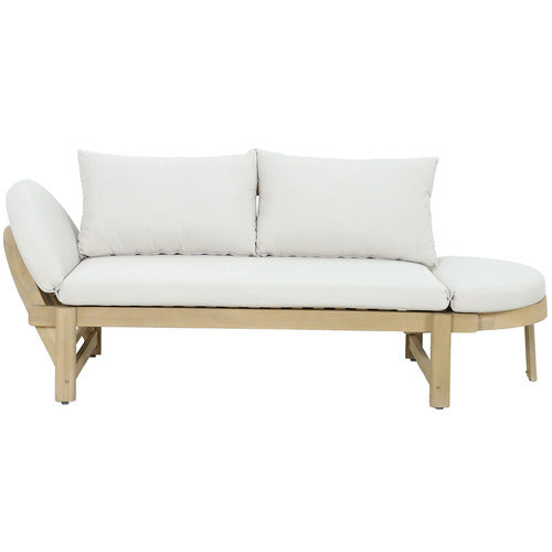 Vivendi Acacia Wood Outdoor Daybed/Lounge