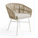 Brienz Rope Outdoor Dining Chairs. Set of 4. 4 Colours