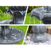 Tissia 3-Tier Solar Fountain/Bird Bath with Pump Kit. 93CM