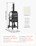Granta Outdoor 12" Two Layer Pizza & Barbecue Oven