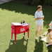 Marcelline Rolling Ice Chest/Cooler Cart. 50 Bottles / 110 Cans