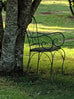 Zouzou French Bistro Garden Chair - Antique Brown