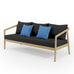 Sinfonia  4 Seater Hardwood Acacia Outdoor Sofa Set