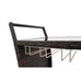 Comodoro PE Wicker Bar Cart