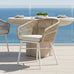 Brienz Rope Outdoor Dining Chairs. Set of 4. 4 Colours