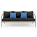 Sinfonia  4 Seater Hardwood Acacia Outdoor Sofa Set
