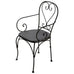 Zouzou French Bistro Garden Chair - Antique Brown