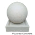 Empoli Smooth Sphere Fountain. Large 800 x 800 x 1120mm