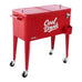 Marcelline Rolling Ice Chest/Cooler Cart. 50 Bottles / 110 Cans