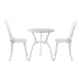 Russo 2 Seater Outdoor Bistro Set  - Bronze or White