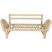 Vivendi Acacia Wood Outdoor Daybed/Lounge