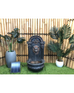 Eze Lion Face Wall Water Feature - Solar w/LED Light