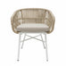 Brienz Rope Outdoor Dining Chairs. Set of 4. 4 Colours